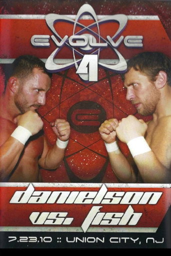 Movie poster for EVOLVE 4: Danielson vs. Fish (2010)