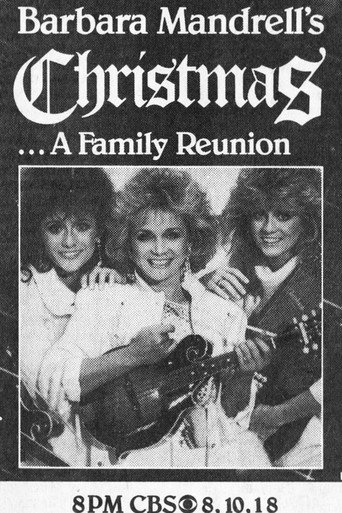 Movie poster for Barbara Mandrell's Christmas: A Family Reunion (1986)