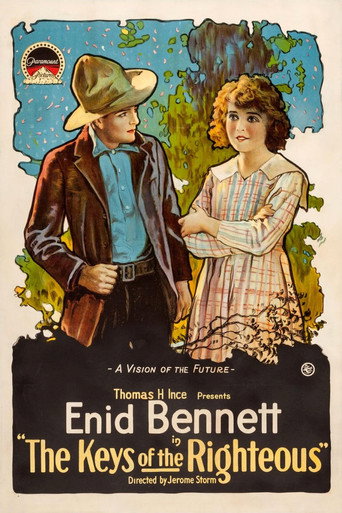 Movie poster for The Keys of the Righteous (1918)
