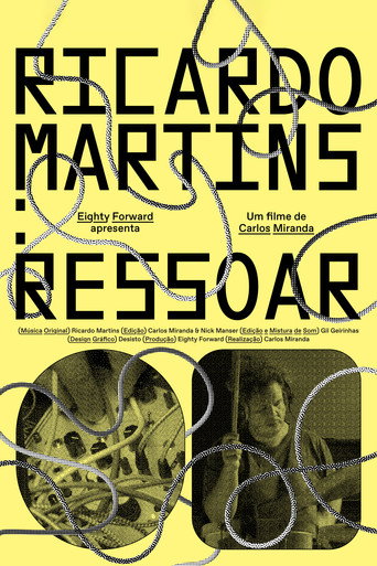 Movie poster for Ricardo Martins: Resonate