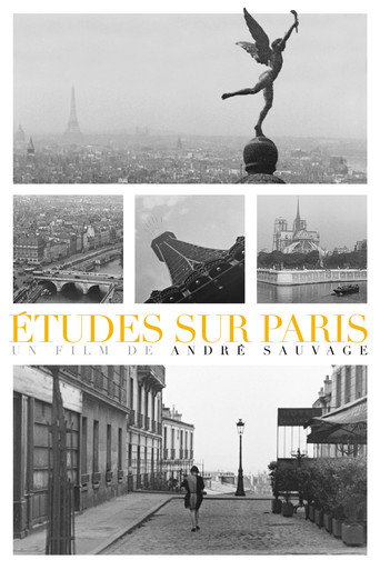 Movie poster for Études sur Paris (1928)