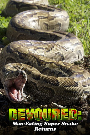 Movie poster for Devoured: Man-Eating Super Snake Returns (2013)