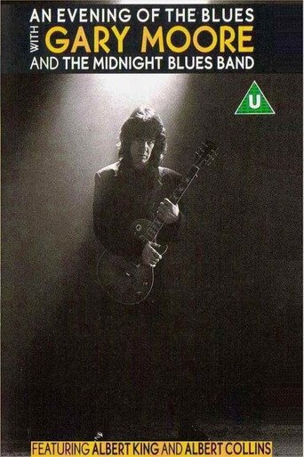 Movie poster for Gary Moore With The Midnight Blues Band: An Evening Of The Blues (1990)