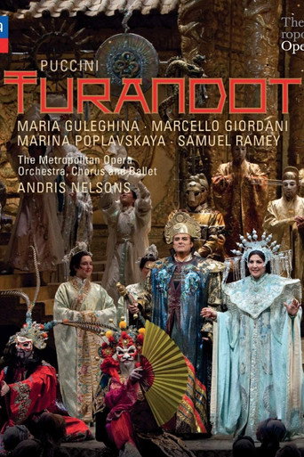 Movie poster for Puccini: Turandot (2009)