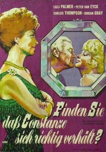 Finden Sie, daß Constanze sich richtig verhält? poster