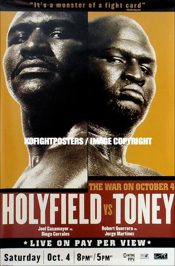 Movie poster for Evander Holyfield vs. James Toney (2003)