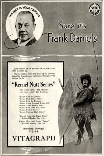 Movie poster for Kernel Nutt and High Shoes (1916)