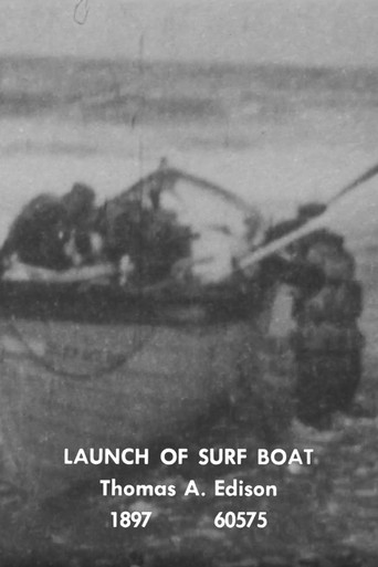 Movie poster for Launch of Surf Boat (1897)