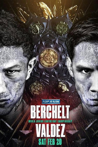 Movie poster for Miguel Berchelt vs. Oscar Valdez (2021)