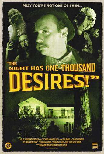Movie poster for The Night Has 1000 Desires! (2024)