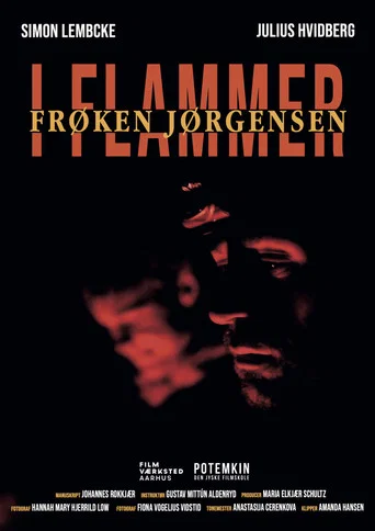 Movie poster for Frøken Jørgensen i flammer (2025)