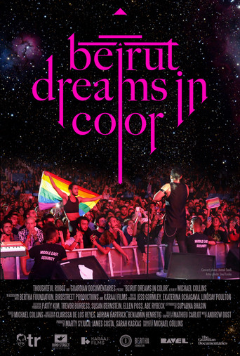 Movie poster for Beirut Dreams in Color (2022)