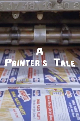 Movie poster for A Printer's Tale (1960)