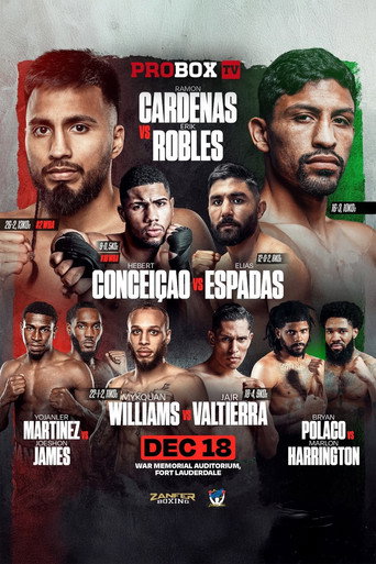Movie poster for Ramon Cardenas vs. Erik Robles (2025)