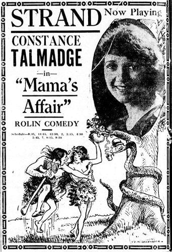 Movie poster for Mama's Affair (1921)