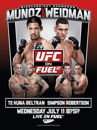 Movie poster for UFC on Fuel TV 4: Munoz vs. Weidman (2012)