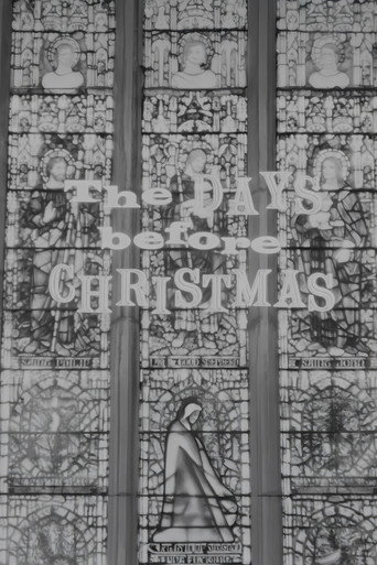 Movie poster for The Days Before Christmas (1958)