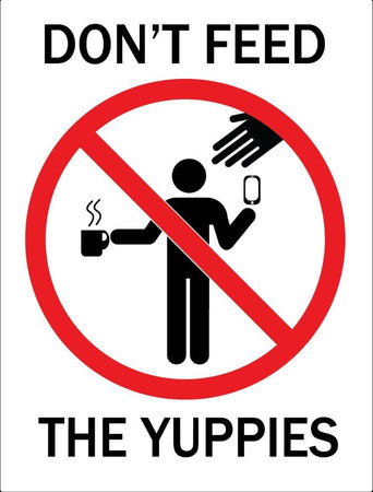 Movie poster for Don't Feed The Yuppies