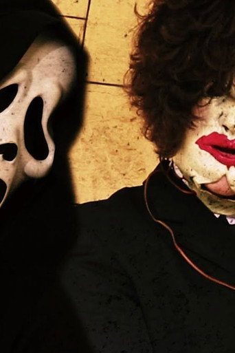 Movie poster for GHOSTFACE vs LEATHERFACE (2018)