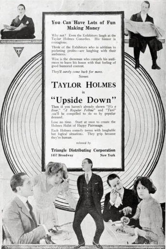 Movie poster for Upside Down (1919)