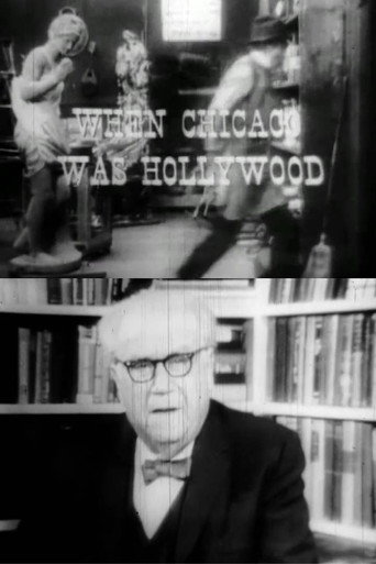 Movie poster for When Chicago Was Hollywood (1964)