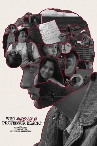 Movie poster for Who Murdered Professor Black? (2023)