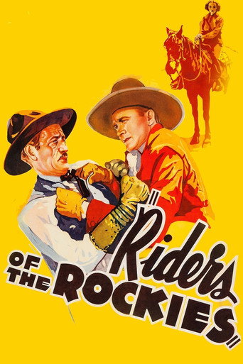 Movie poster for Riders of the Rockies (1937)