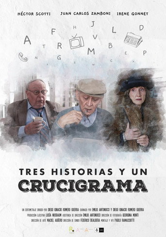 Movie poster for Three stories and a crossword (2019)
