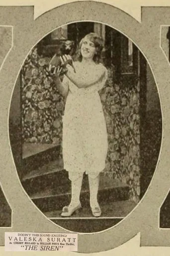 Movie poster for The Siren (1917)