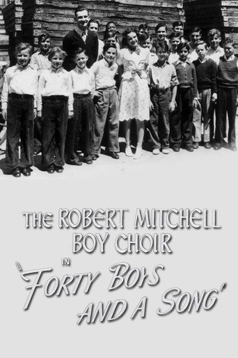 Movie poster for Forty Boys and a Song (1941)