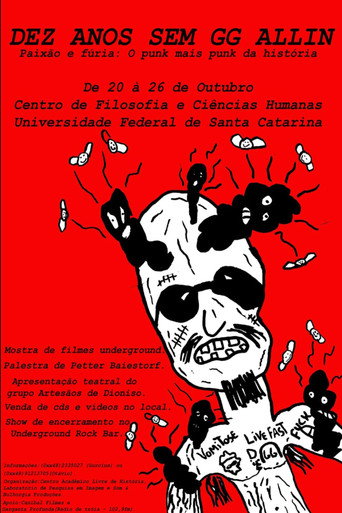Movie poster for Ten Years Without GG Allin (2010)