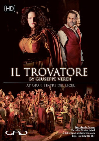 Movie poster for Il trovatore - Liceu (2017)