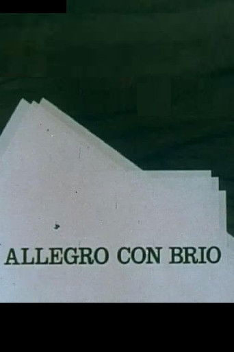 Allegro con brio poster
