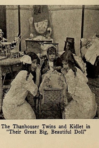Movie poster for Their Great Big Beautiful Doll (1913)