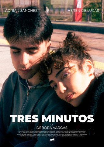 Movie poster for Tres minutos (2022)