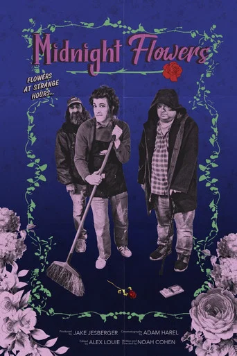 Movie poster for Midnight Flowers (2024)
