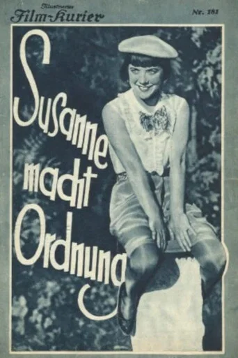 Movie poster for Susie Cleans Up (1930)