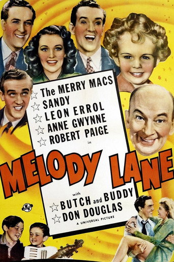 Movie poster for Melody Lane (1941)