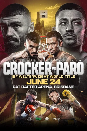 Movie poster for Lewis Crocker vs. Liam Paro (2026)