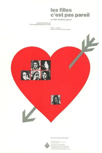 Movie poster for Les filles c’est pas pareil (1973)