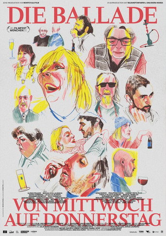 Movie poster for The Ballad from Wednesday to Thursday (2026)