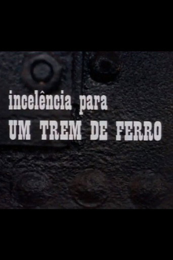 Movie poster for Incelência para um Trem de Ferro (1972)