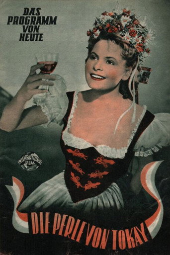 Movie poster for Die Perle von Tokay (1954)