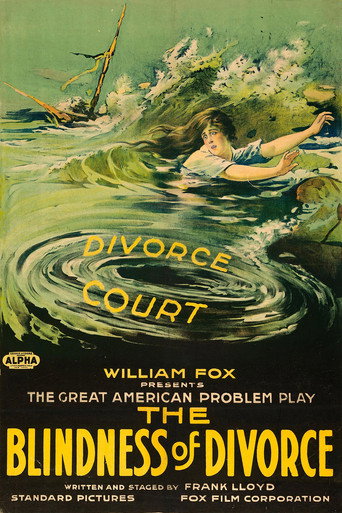 Movie poster for The Blindness of Divorce (1918)
