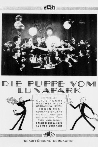 Movie poster for Die Puppe vom Lunapark (1925)