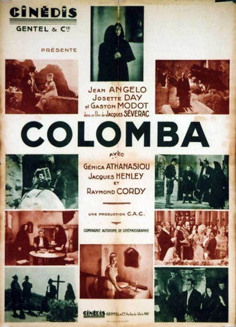 Movie poster for Colomba (1933)