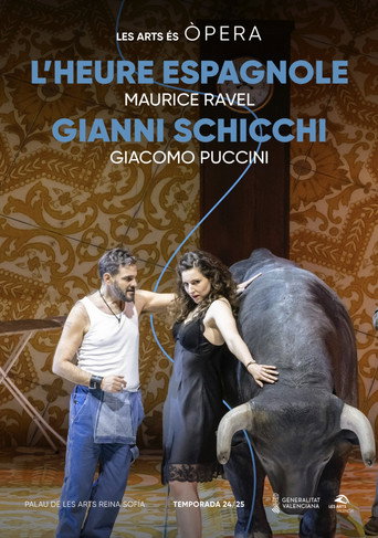 Movie poster for L'Heure espagnole & Gianni Schicchi (2025)