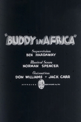 Movie poster for Buddy in Africa (1935)