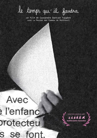 Movie poster for Le temps qu'il faudra (2024)