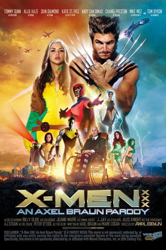 Movie poster for X-Men XXX: An Axel Braun Parody (2014)